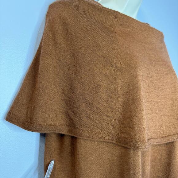 Missoni Italy Cashmere Silk Open Cowl Neck Sweater Lightweight Luxury S - Picture 7 of 14